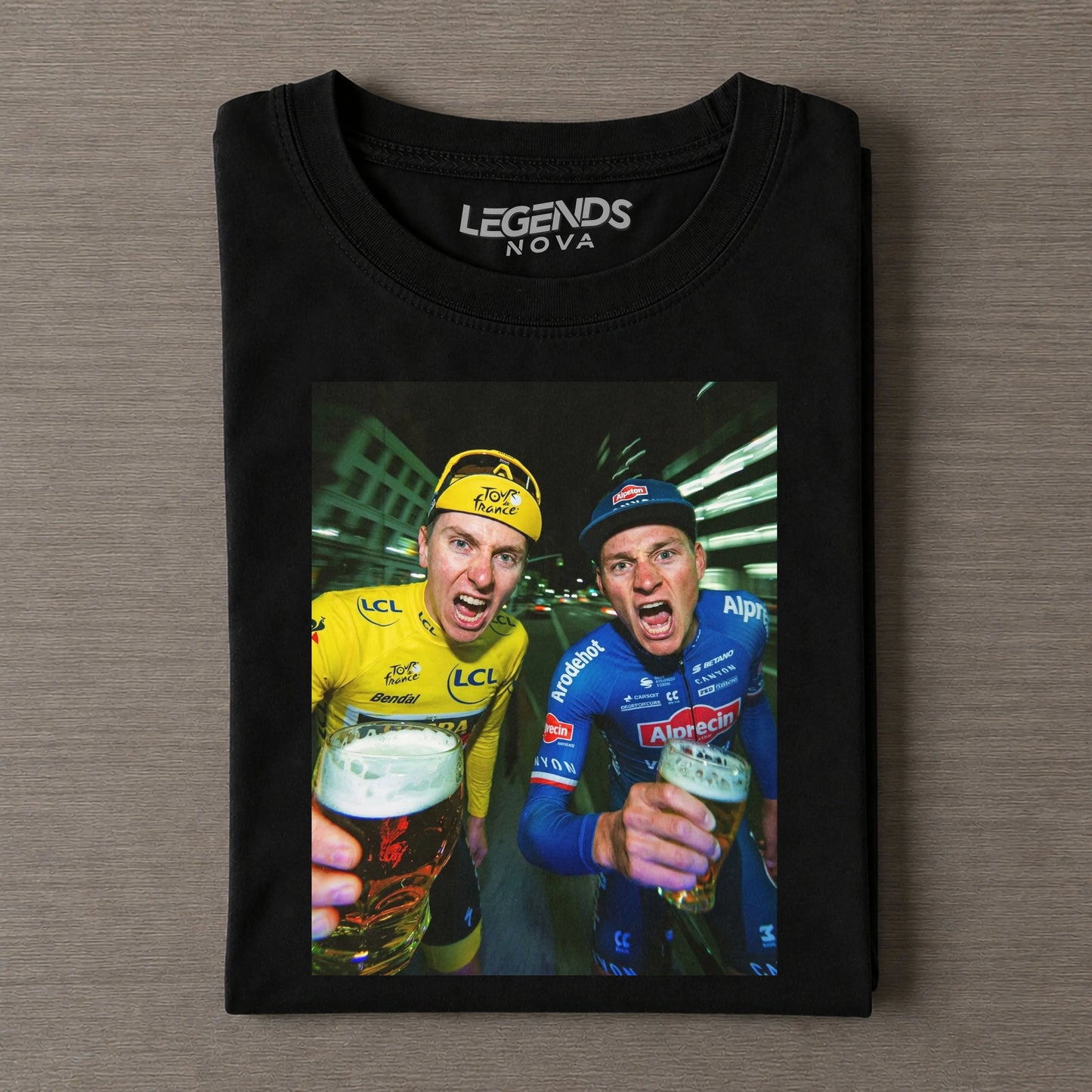Mathieu van der Poel & Tadej Poga?ar Funny 2026 Tee