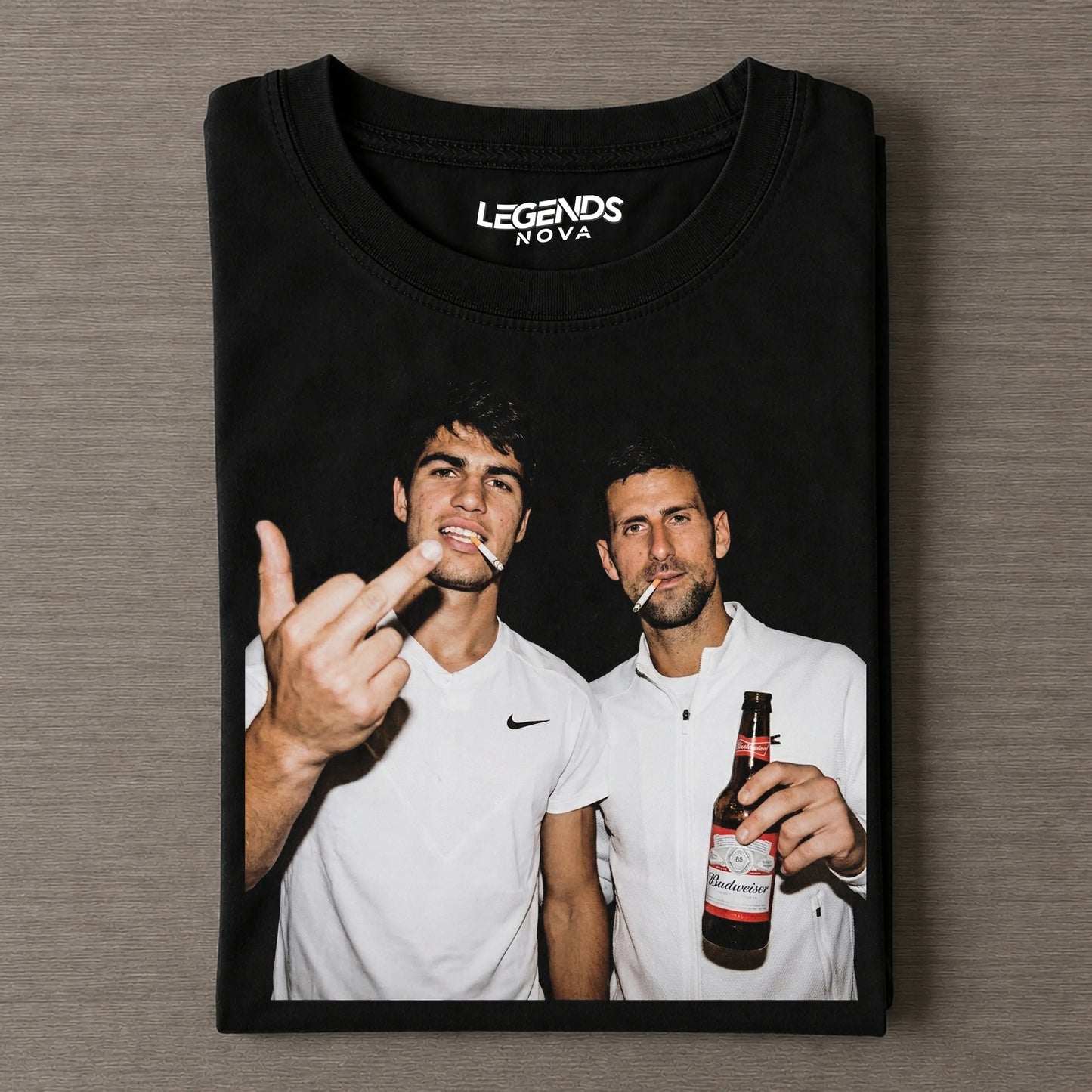 Novak Djokovic & Carlos Alcaraz Tee