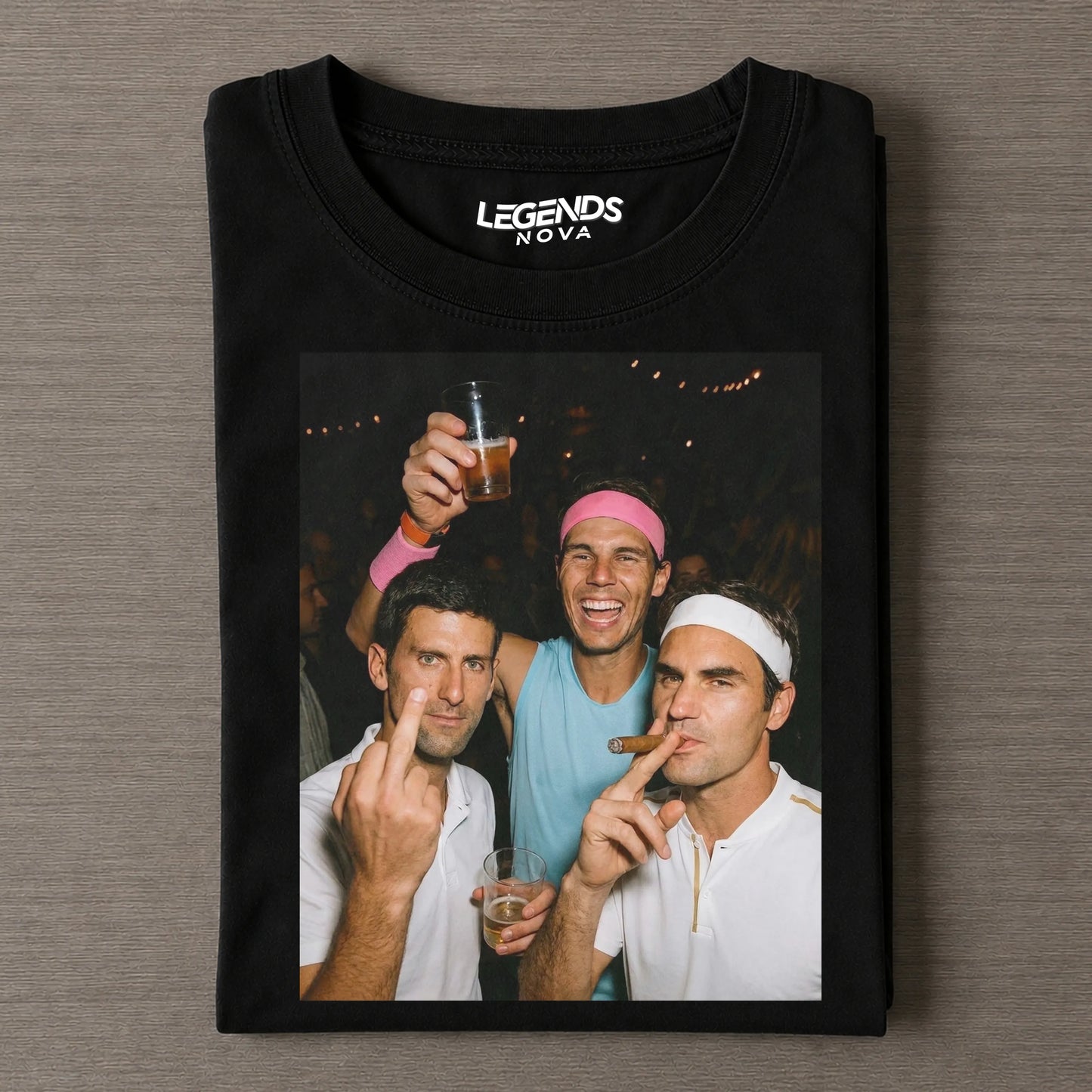 Djokovic & Nadal & Federer 2026 Tee