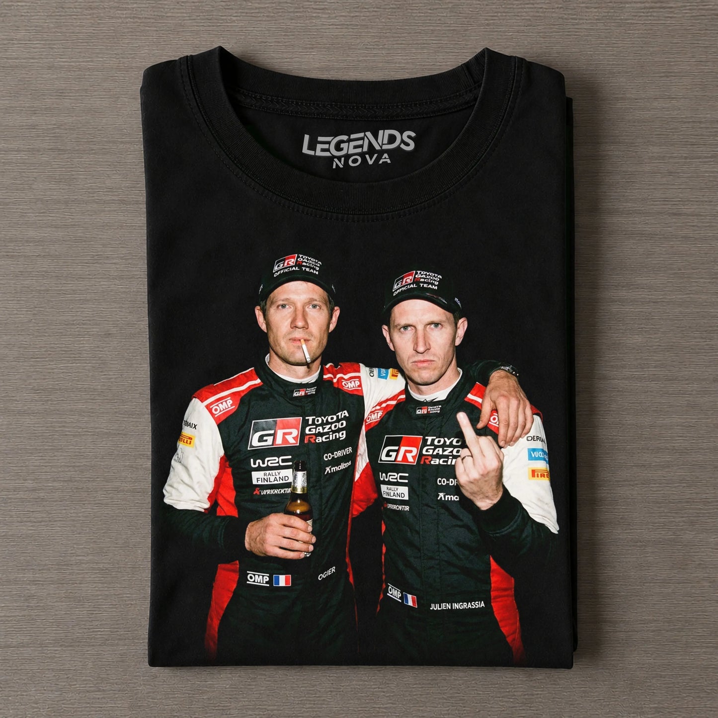 Julien Ingrassia & Sébastien Ogier|WRC Tee