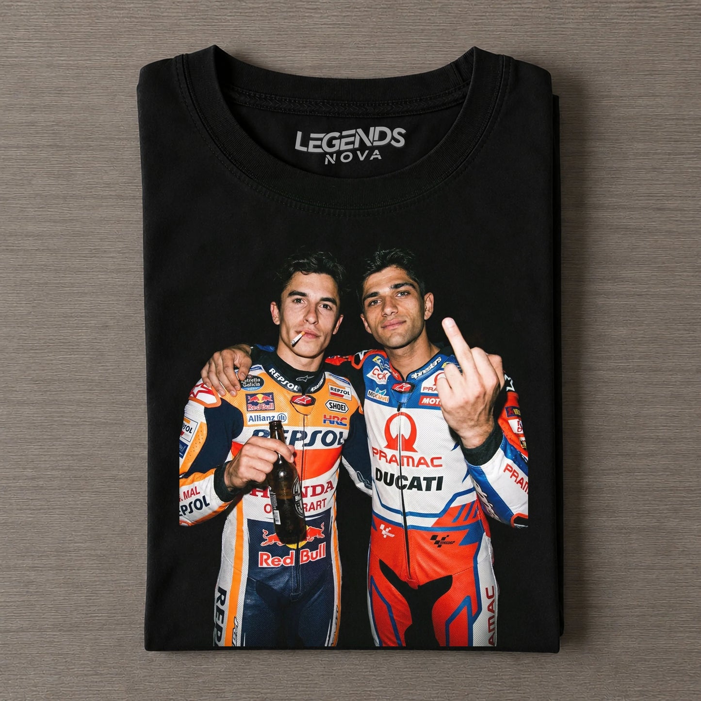 Jorge Martín & Marc Márquez Moto GP The Silverstone Showdown T-shirt