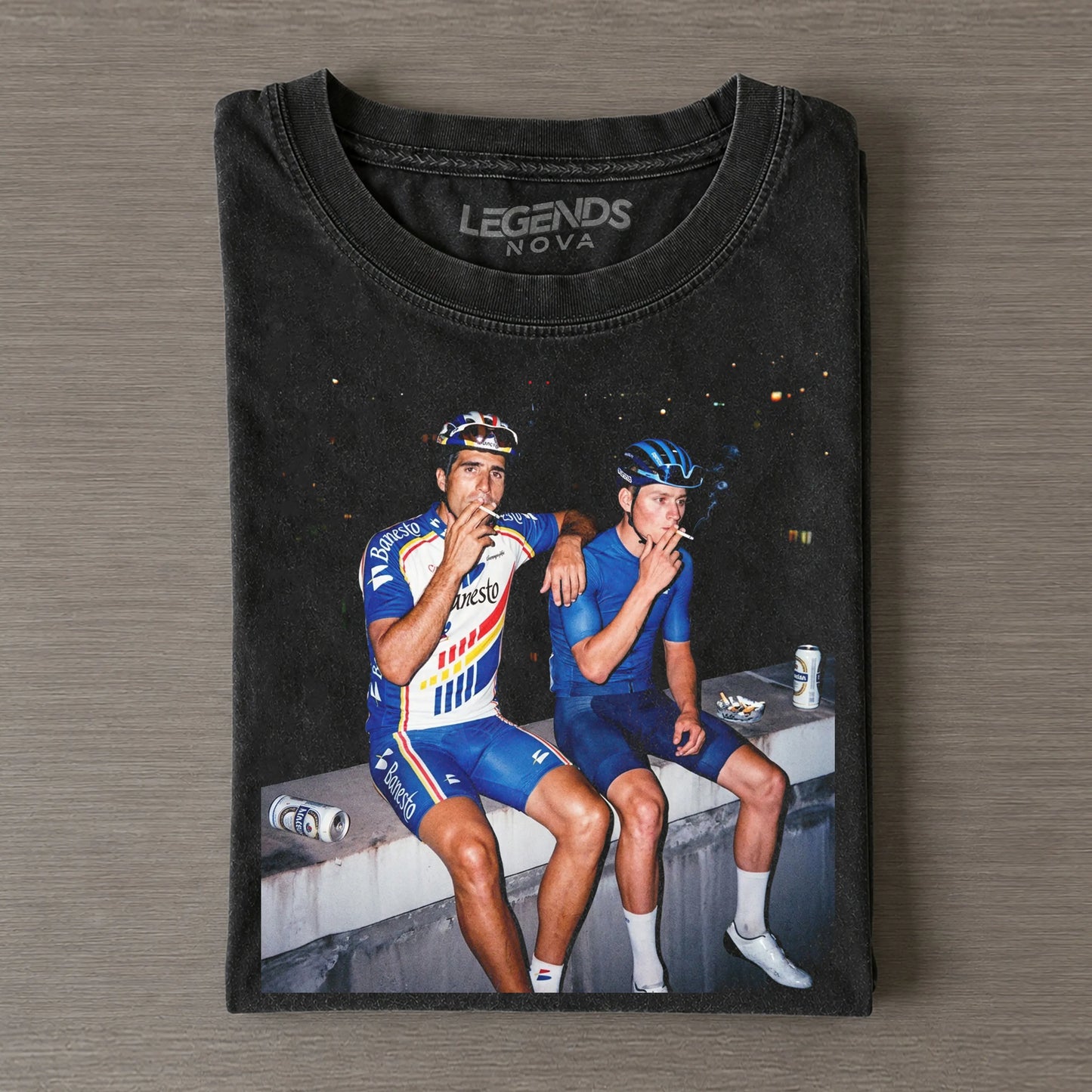 Miguel Indurain & Mathieu van der Poel 2026 Tee