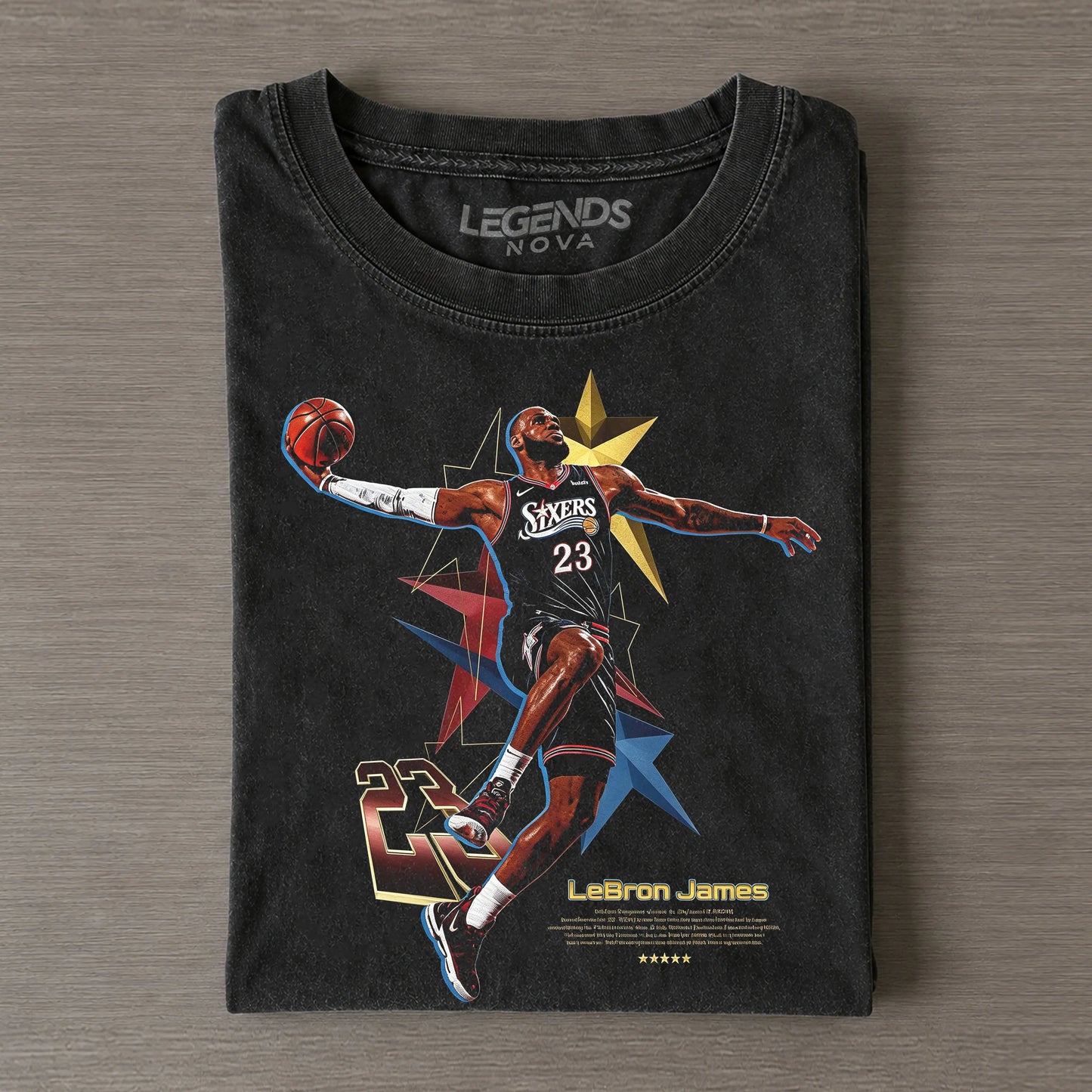 LeBron James 76ers Tee