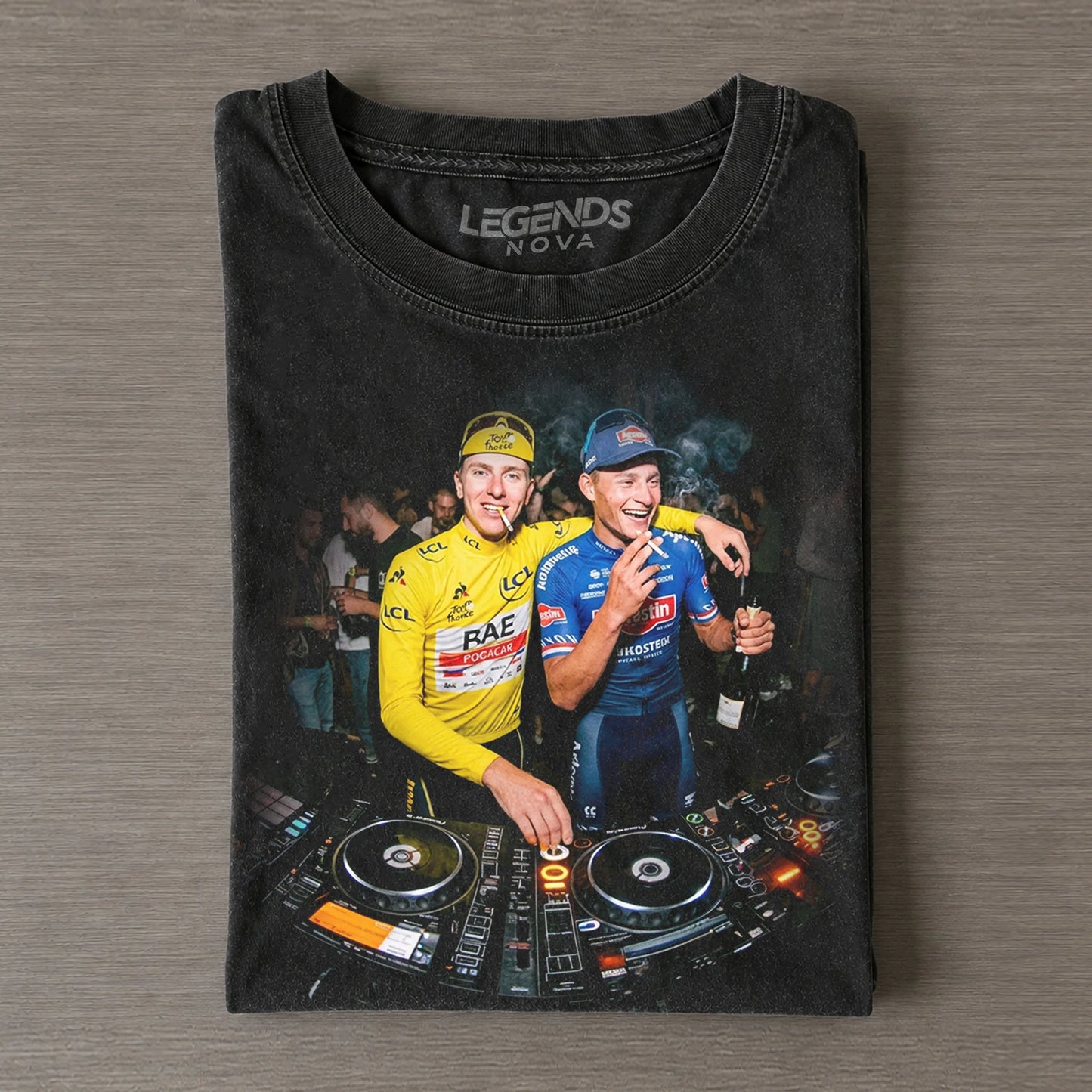 Mathieu van der Poel & Tadej Poga?ar Funny 2026 Tee