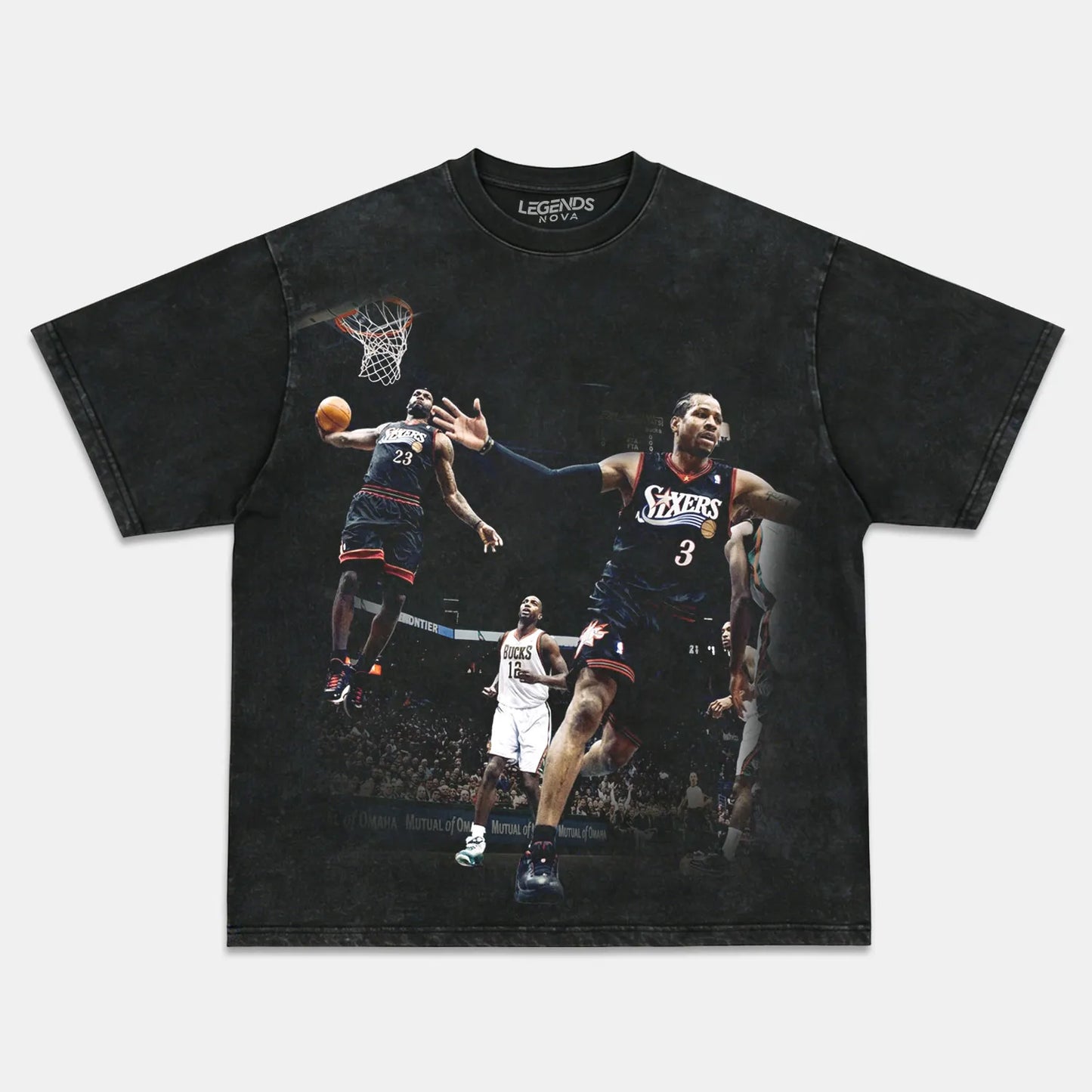 LeBron James & Allen Iverson Funny Tee