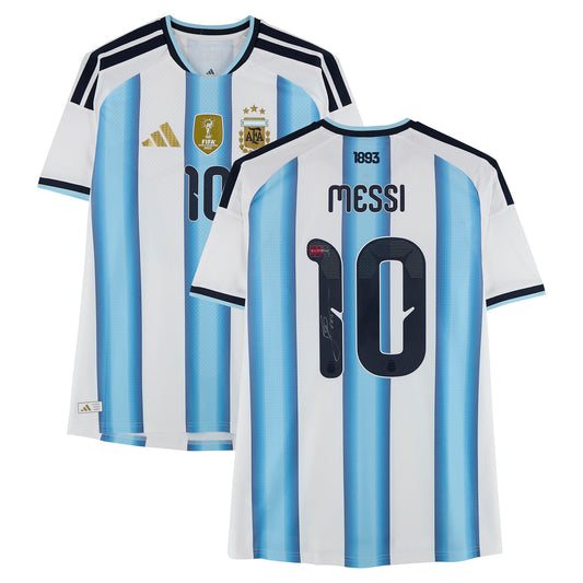 Lionel Messi Argentina National Team Autographed Fanatics Authentic 2026 World Cup Authentic Jersey