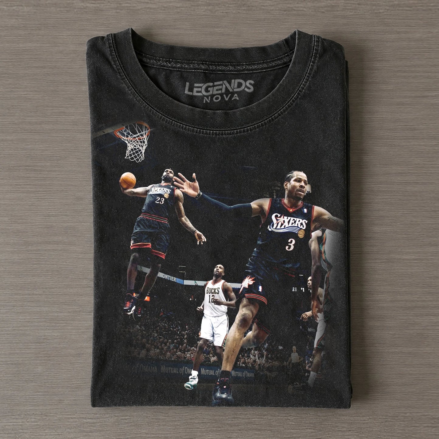 LeBron James & Allen Iverson Funny Tee