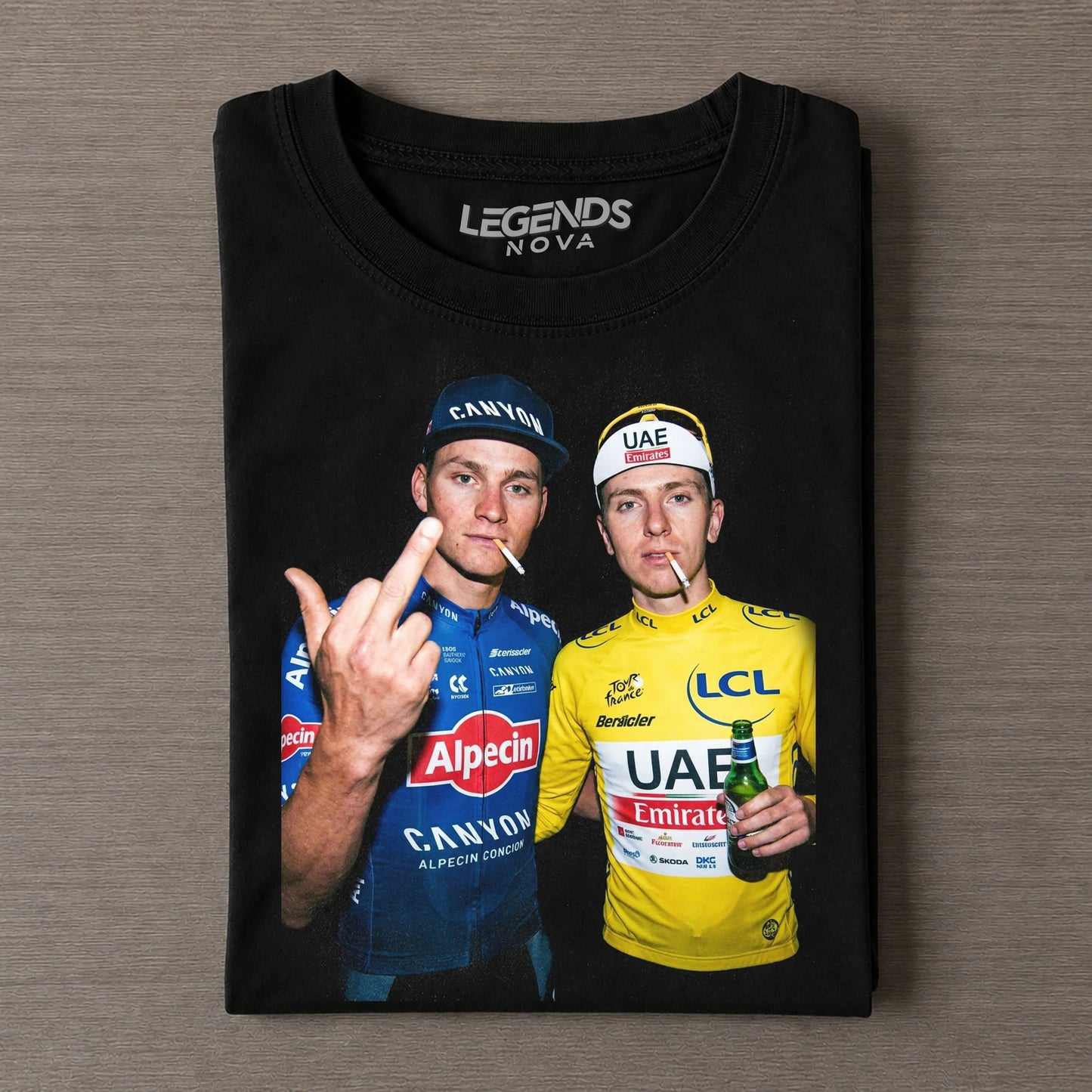 Mathieu van der Poel & Tadej Pogačar 2026 Tee