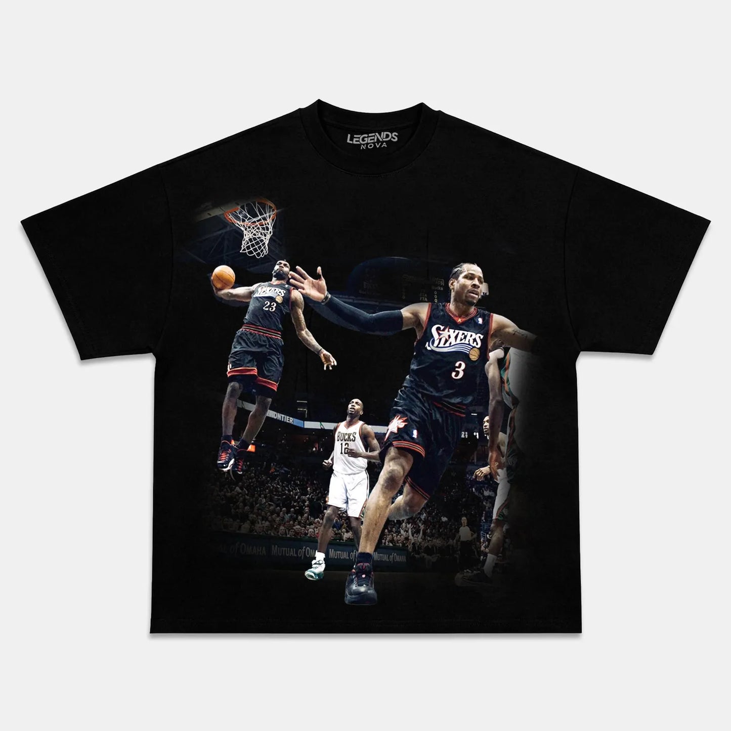 LeBron James & Allen Iverson Funny Tee