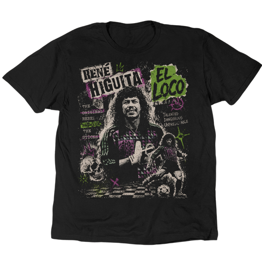 Ren¨¦ Higuita El Loco 1990 T-Shirt