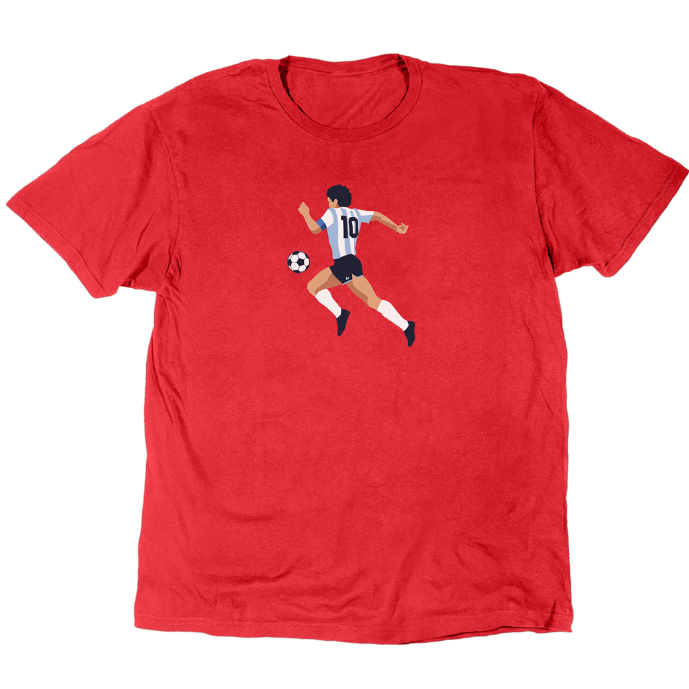 Icons Illustrated Diego Maradona T-Shirt