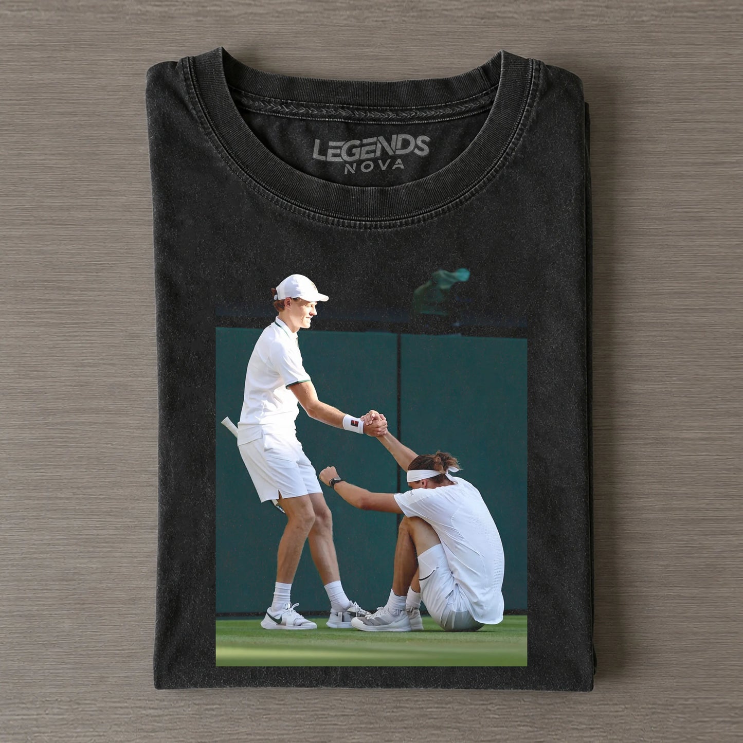 Wimbledon 2026 Men's Singles Jannik Sinner & Alexander Zverev Tennis T-shirt