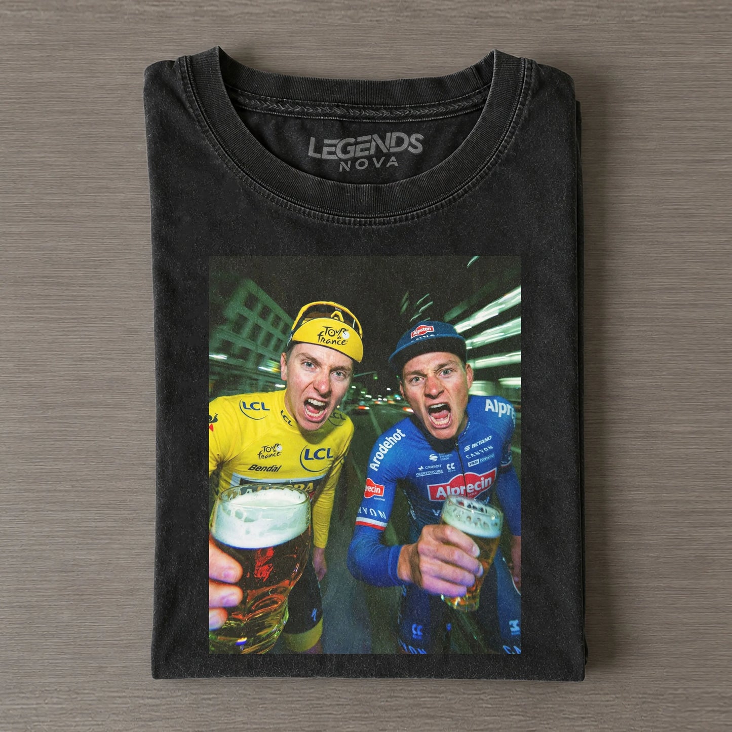 Mathieu van der Poel & Tadej Poga?ar Funny 2026 Tee
