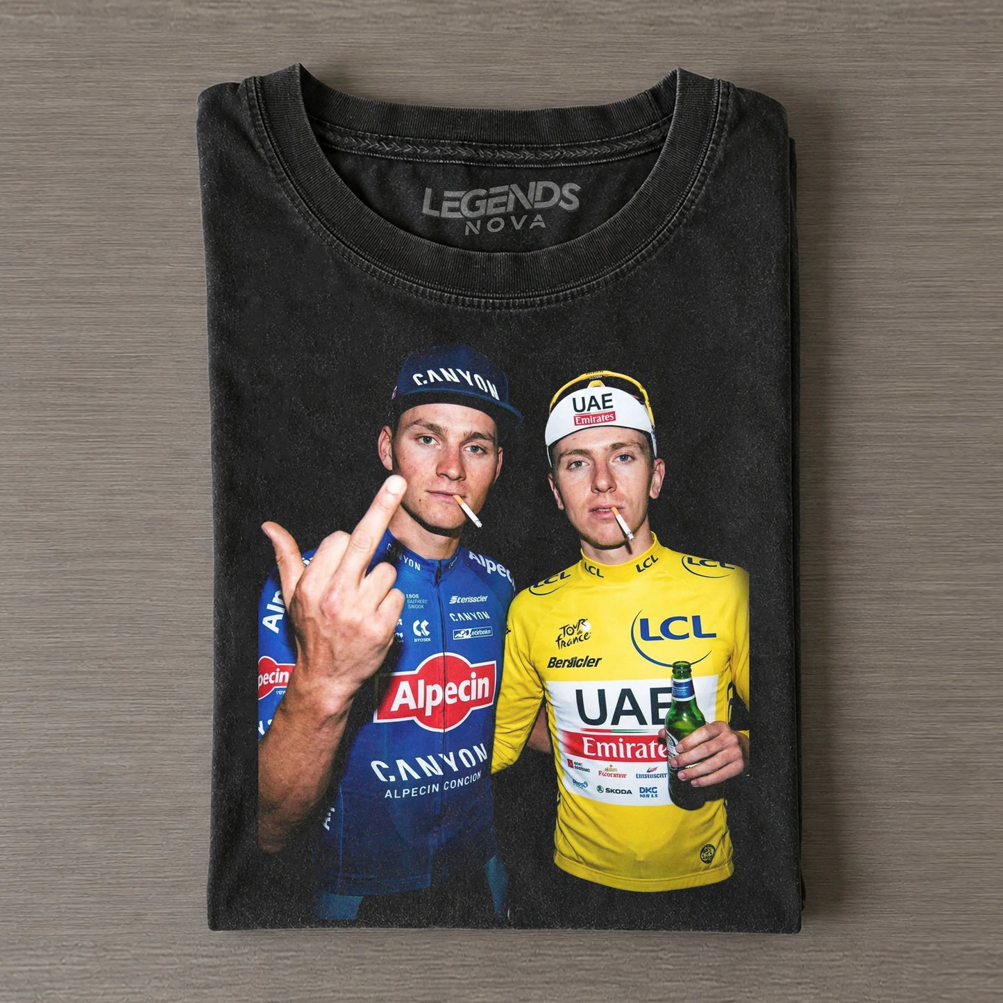 Mathieu van der Poel & Tadej Pogačar 2026 Tee
